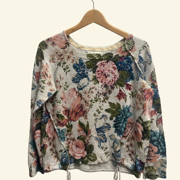 Angel Of The North Tops - Angel Of The North Multicolor Floral Blouse